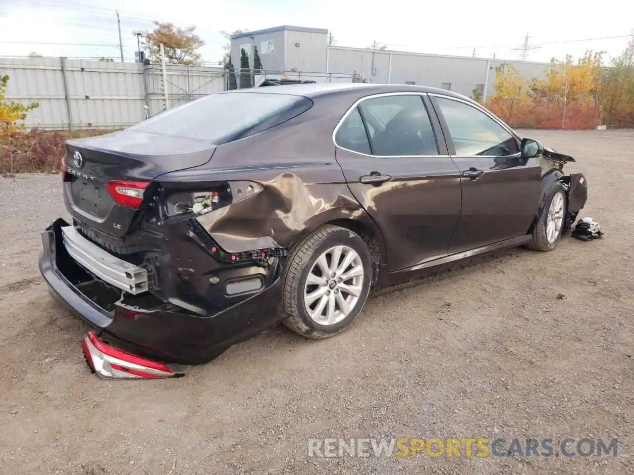 4 Photograph of a damaged car 4T1B11HK6KU200910 TOYOTA CAMRY 2019