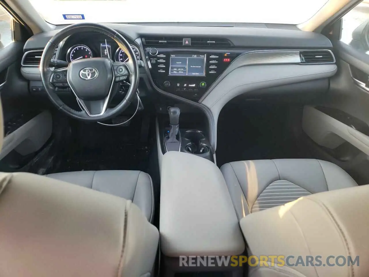 8 Photograph of a damaged car 4T1B11HK6KU204049 TOYOTA CAMRY 2019