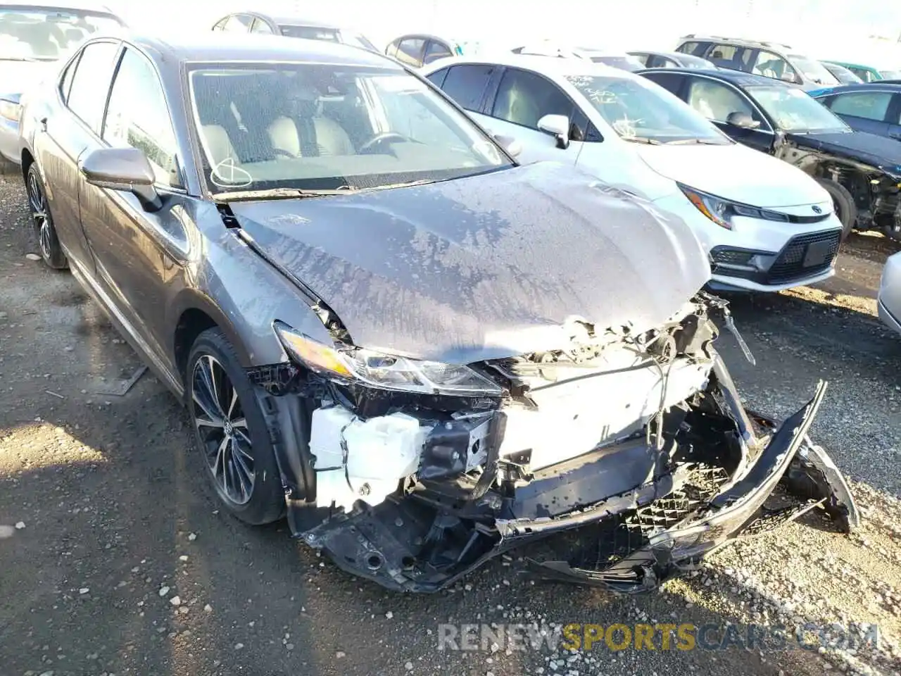 1 Photograph of a damaged car 4T1B11HK6KU208540 TOYOTA CAMRY 2019