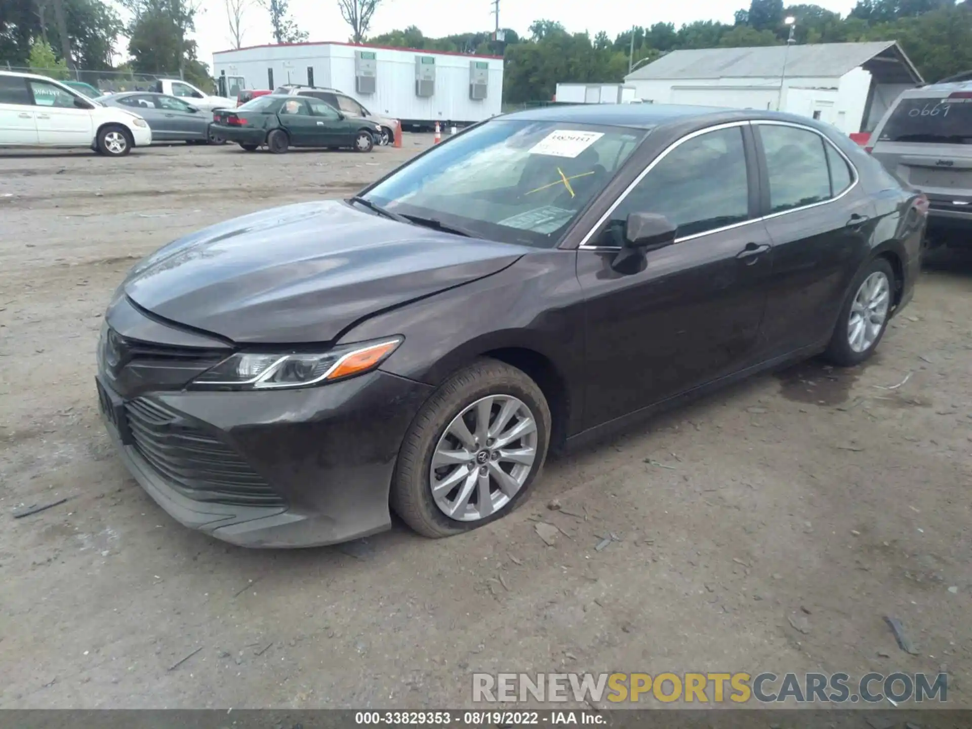 2 Photograph of a damaged car 4T1B11HK6KU211311 TOYOTA CAMRY 2019