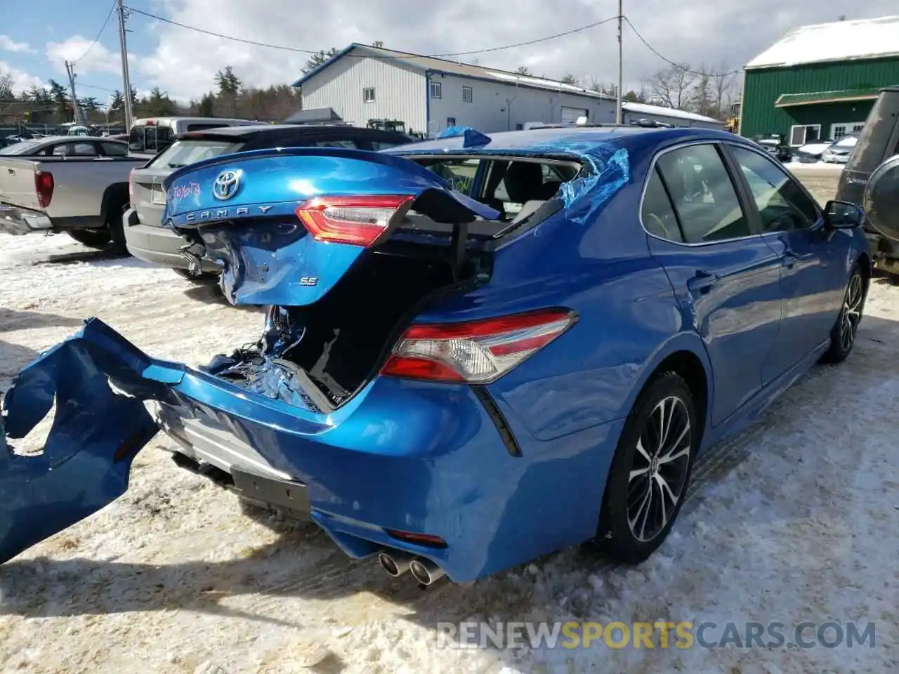 4 Photograph of a damaged car 4T1B11HK6KU214614 TOYOTA CAMRY 2019