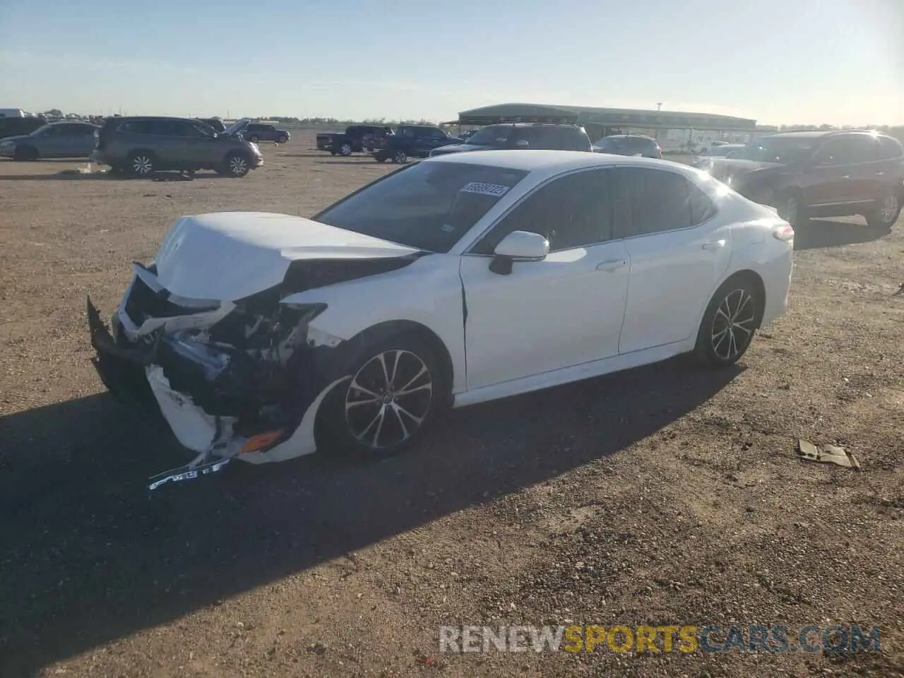 1 Photograph of a damaged car 4T1B11HK6KU215049 TOYOTA CAMRY 2019