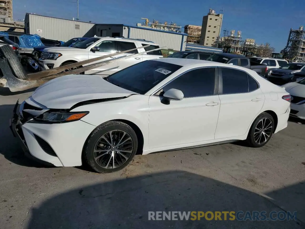 1 Photograph of a damaged car 4T1B11HK6KU218016 TOYOTA CAMRY 2019