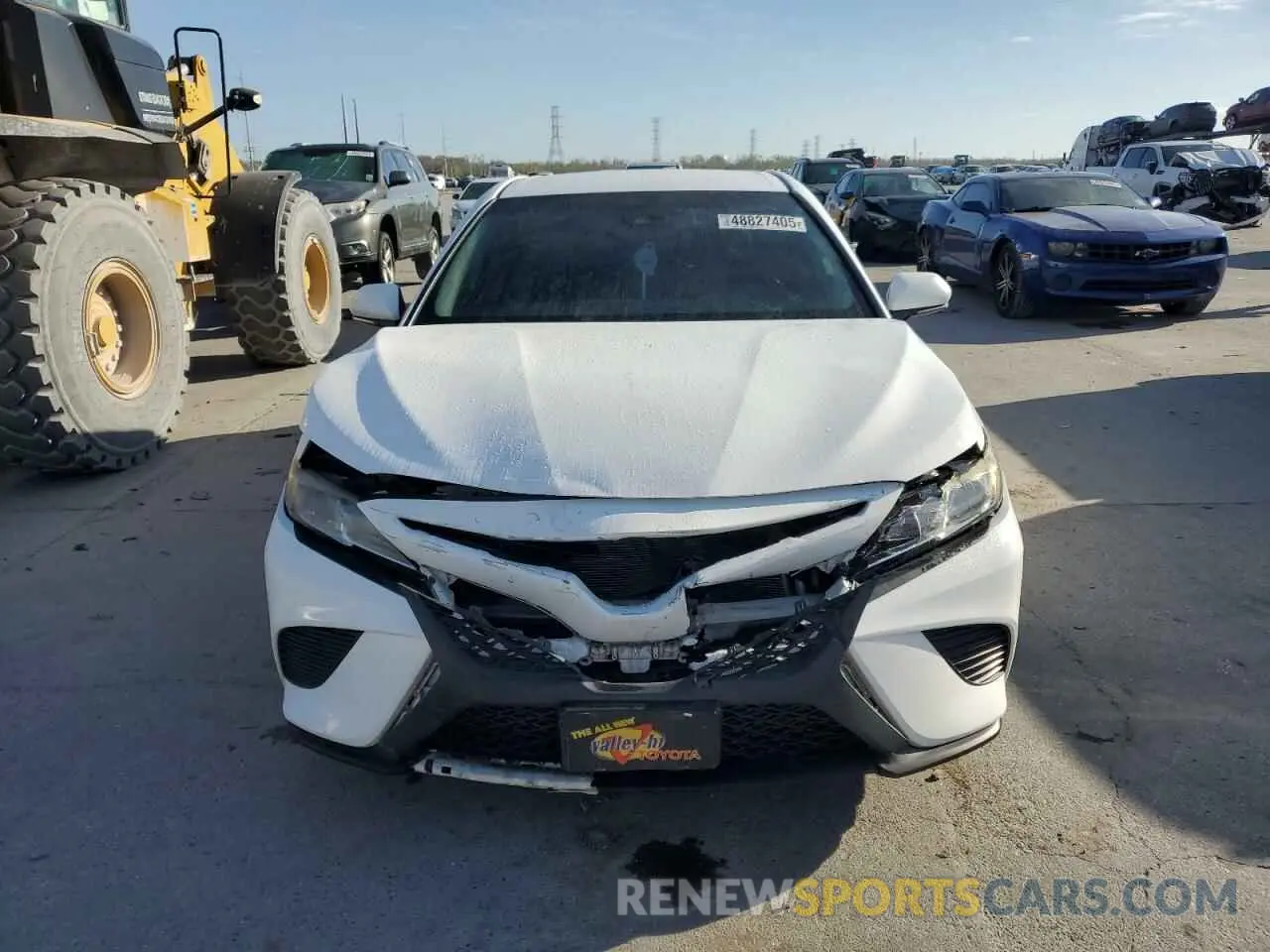 5 Photograph of a damaged car 4T1B11HK6KU218016 TOYOTA CAMRY 2019