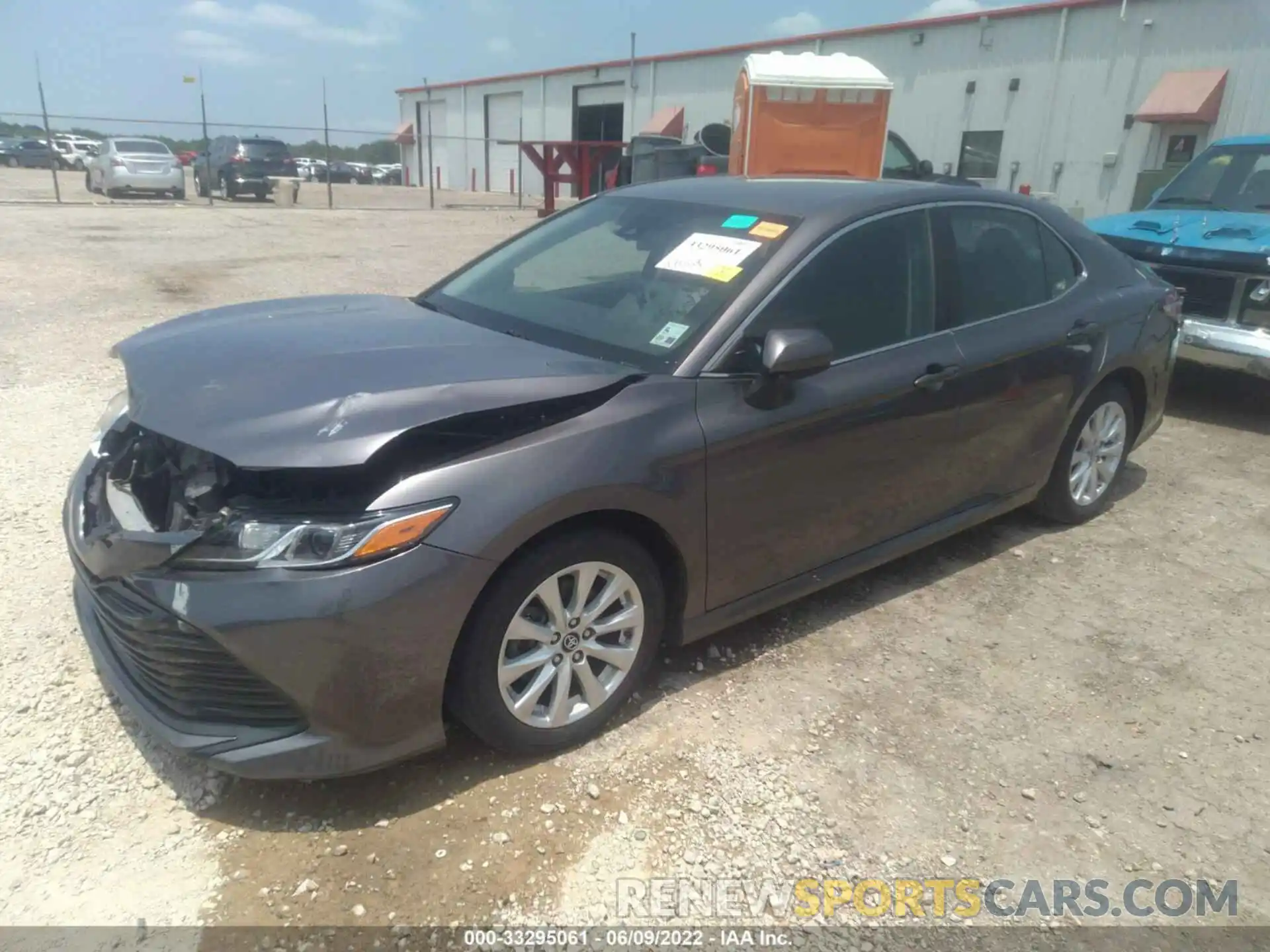 2 Photograph of a damaged car 4T1B11HK6KU219151 TOYOTA CAMRY 2019