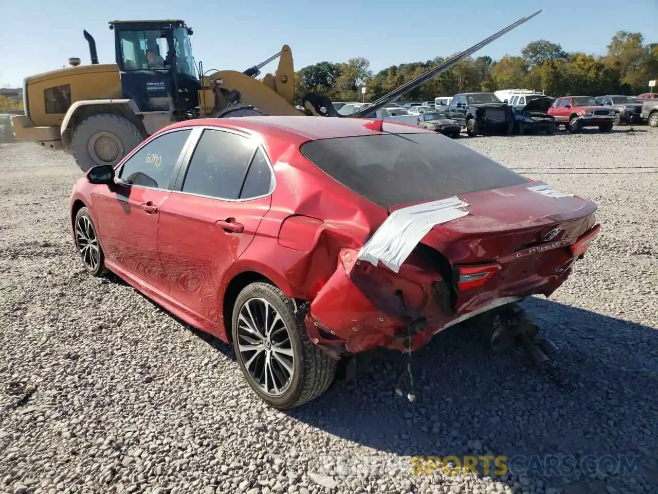 3 Photograph of a damaged car 4T1B11HK6KU223538 TOYOTA CAMRY 2019