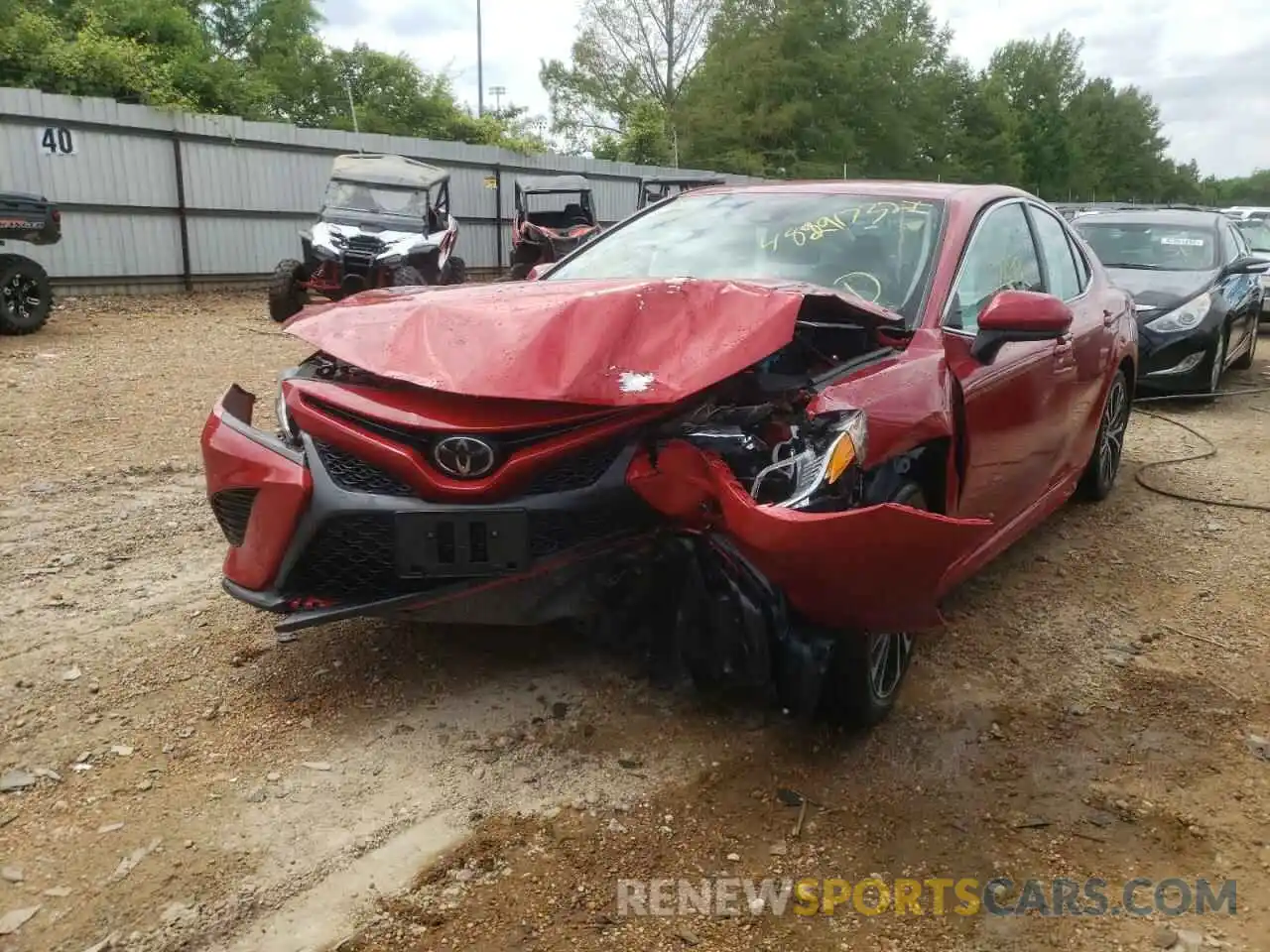 9 Photograph of a damaged car 4T1B11HK6KU224351 TOYOTA CAMRY 2019