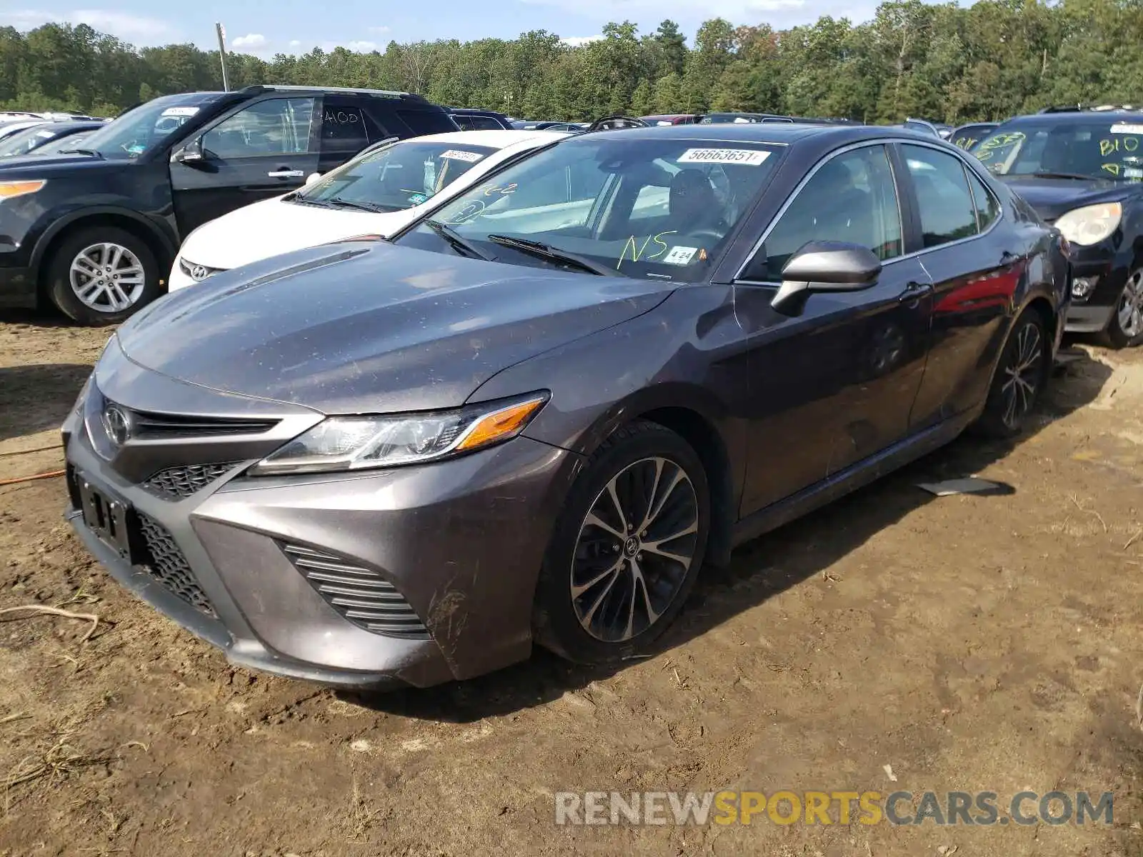 2 Photograph of a damaged car 4T1B11HK6KU225998 TOYOTA CAMRY 2019