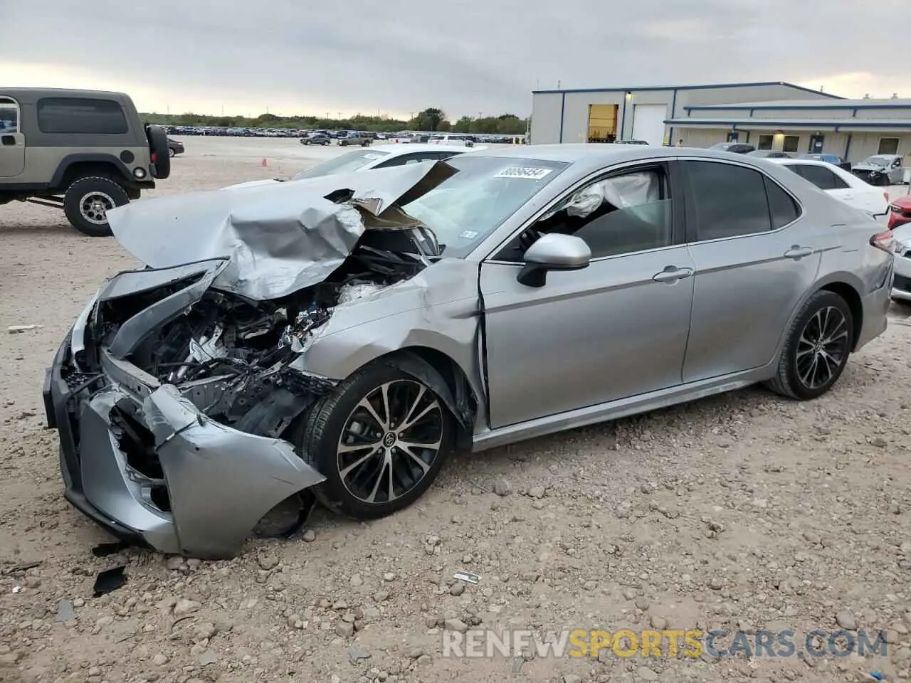 1 Photograph of a damaged car 4T1B11HK6KU226309 TOYOTA CAMRY 2019