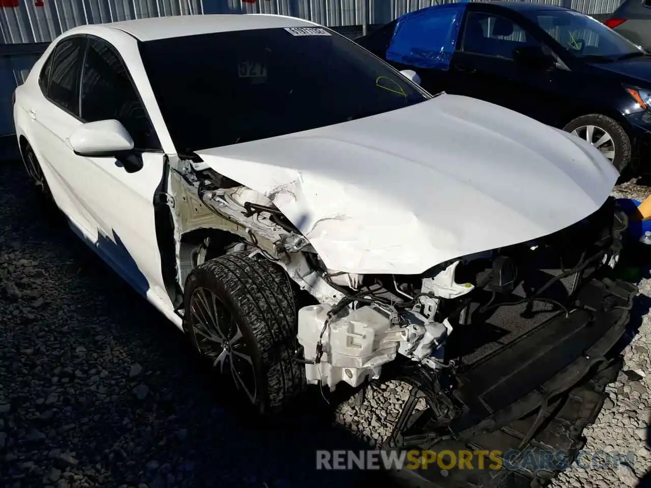 1 Photograph of a damaged car 4T1B11HK6KU226357 TOYOTA CAMRY 2019