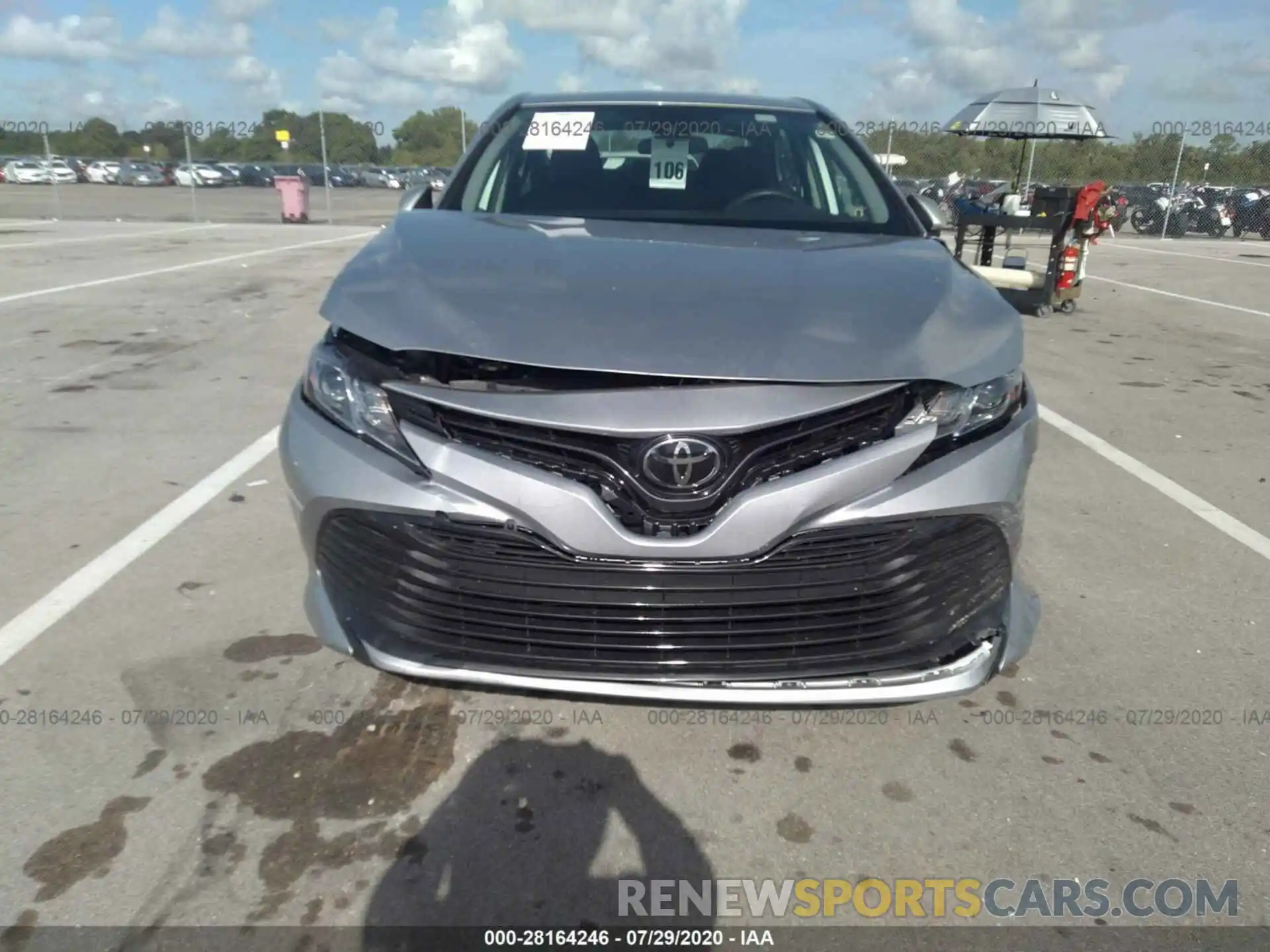 6 Photograph of a damaged car 4T1B11HK6KU226486 TOYOTA CAMRY 2019