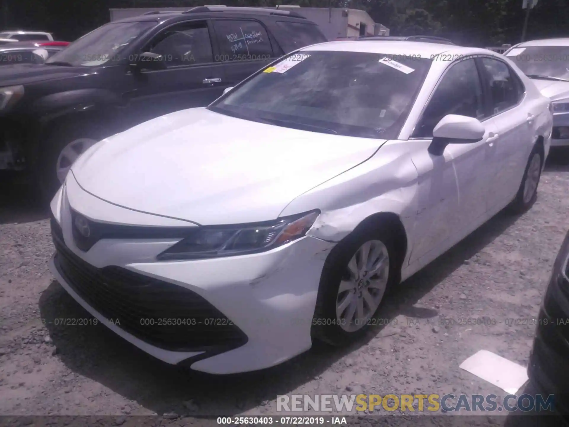 2 Photograph of a damaged car 4T1B11HK6KU231526 TOYOTA CAMRY 2019