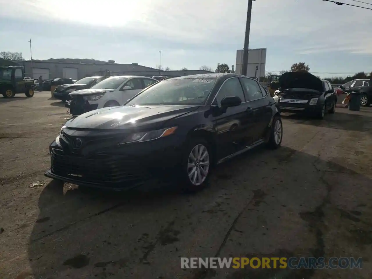 2 Photograph of a damaged car 4T1B11HK6KU232109 TOYOTA CAMRY 2019