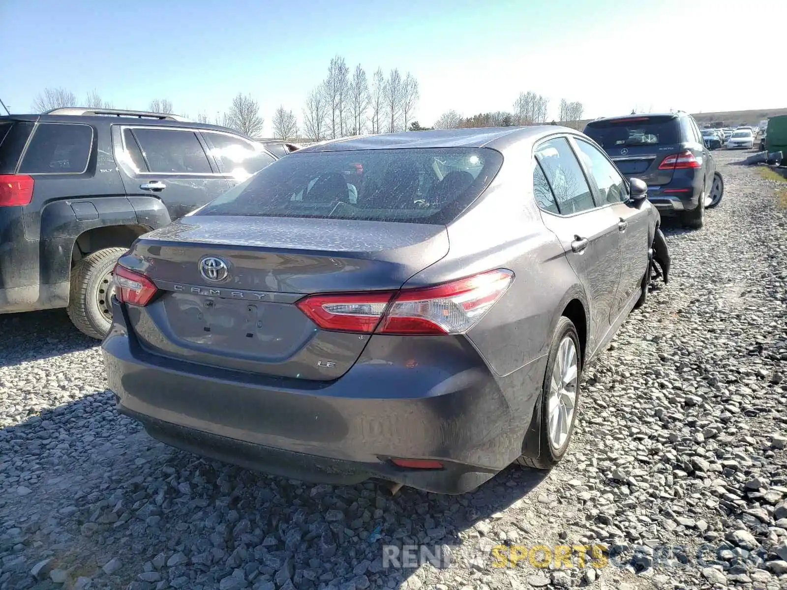 4 Photograph of a damaged car 4T1B11HK6KU235981 TOYOTA CAMRY 2019