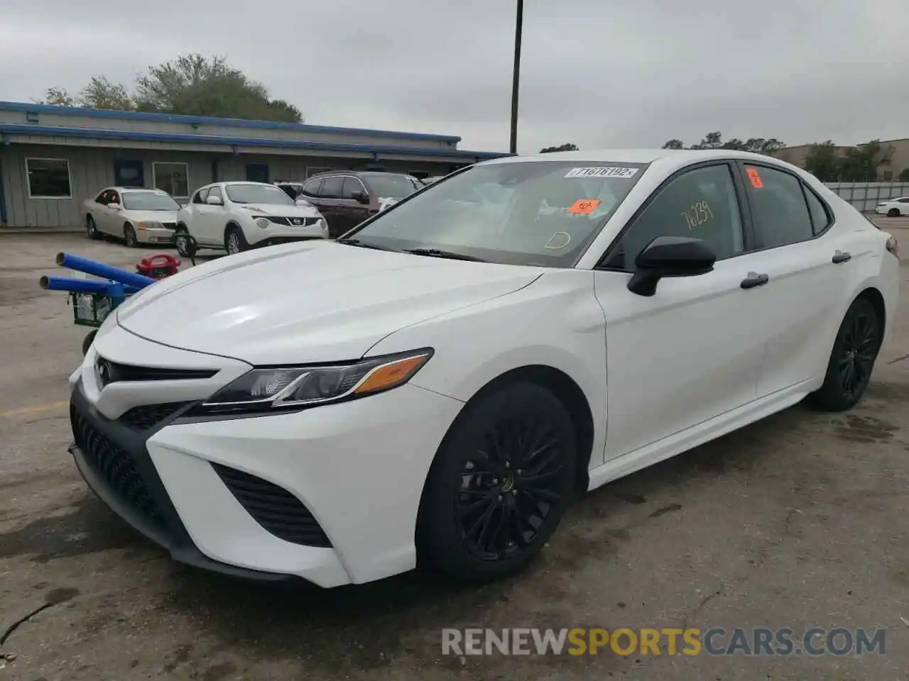 1 Photograph of a damaged car 4T1B11HK6KU237214 TOYOTA CAMRY 2019