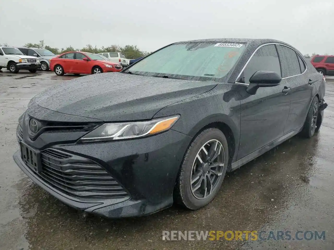 2 Photograph of a damaged car 4T1B11HK6KU238864 TOYOTA CAMRY 2019