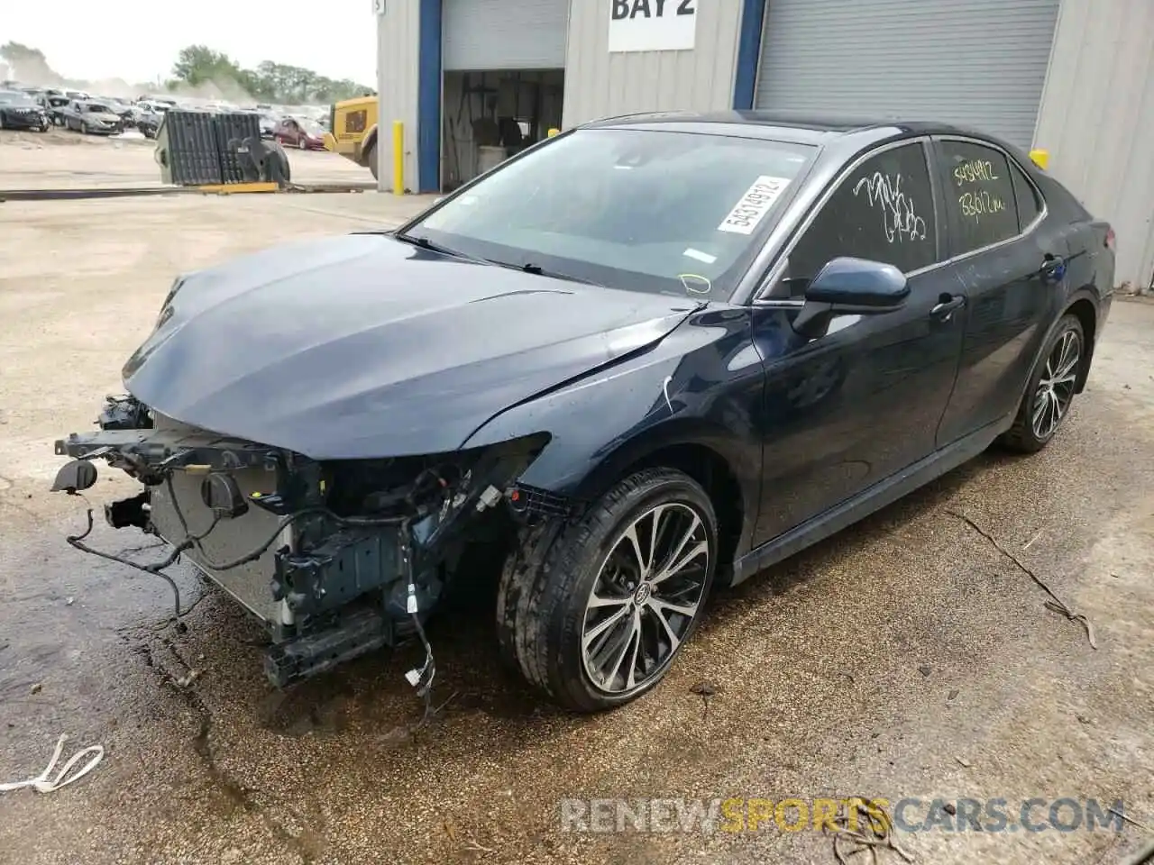 2 Photograph of a damaged car 4T1B11HK6KU240503 TOYOTA CAMRY 2019