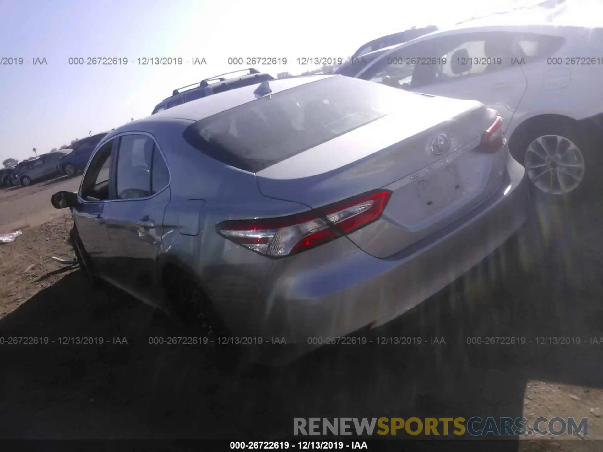 3 Photograph of a damaged car 4T1B11HK6KU241652 TOYOTA CAMRY 2019