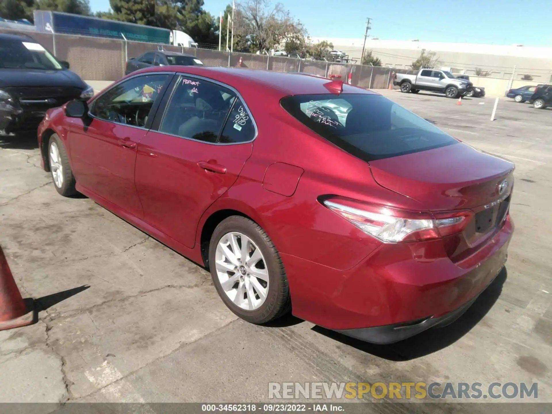 3 Photograph of a damaged car 4T1B11HK6KU242803 TOYOTA CAMRY 2019