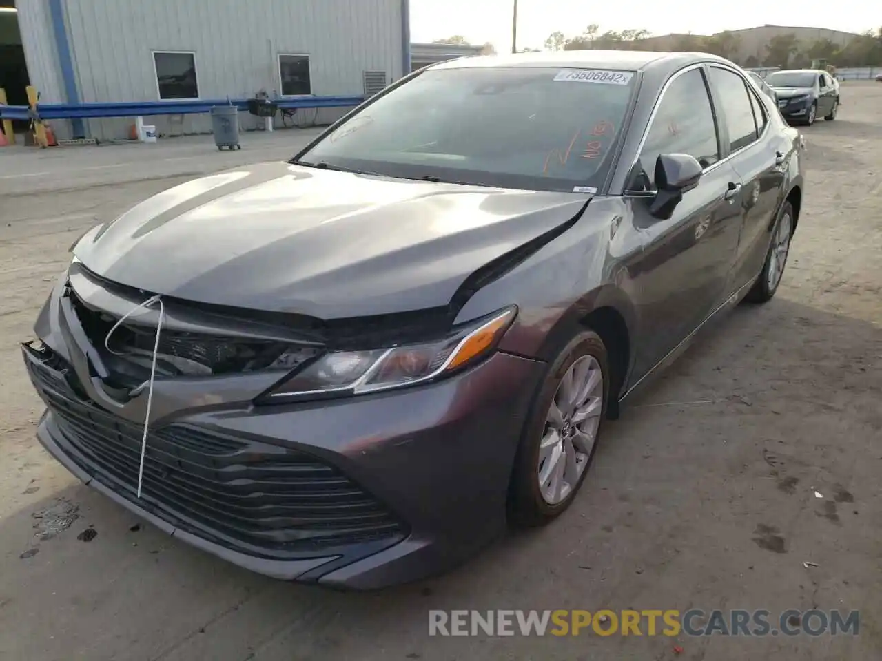 1 Photograph of a damaged car 4T1B11HK6KU244535 TOYOTA CAMRY 2019