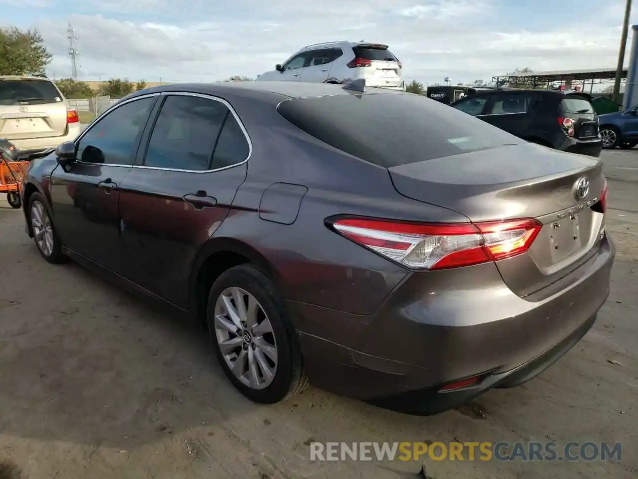 2 Photograph of a damaged car 4T1B11HK6KU244535 TOYOTA CAMRY 2019