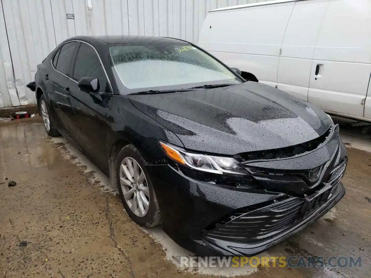 1 Photograph of a damaged car 4T1B11HK6KU245524 TOYOTA CAMRY 2019