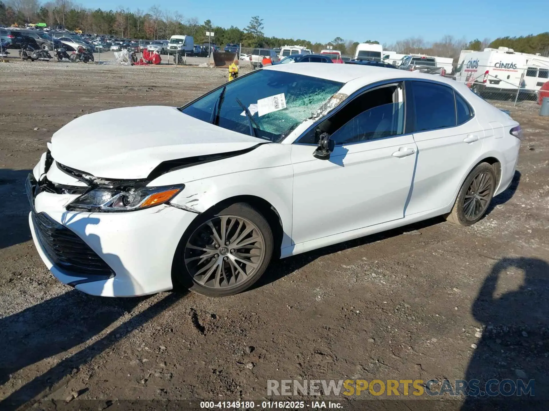 2 Photograph of a damaged car 4T1B11HK6KU247578 TOYOTA CAMRY 2019