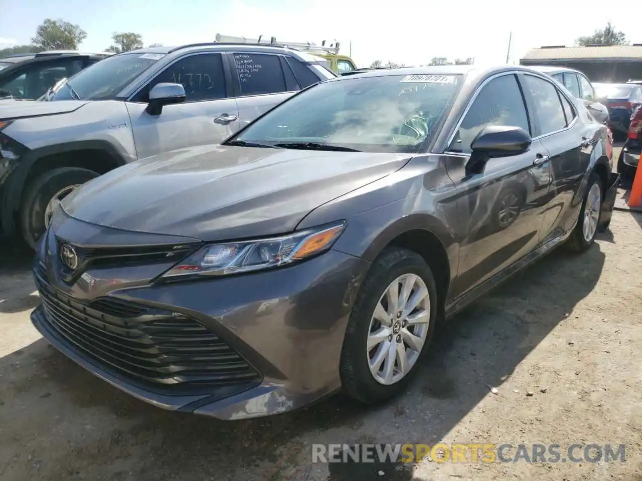 2 Photograph of a damaged car 4T1B11HK6KU248326 TOYOTA CAMRY 2019