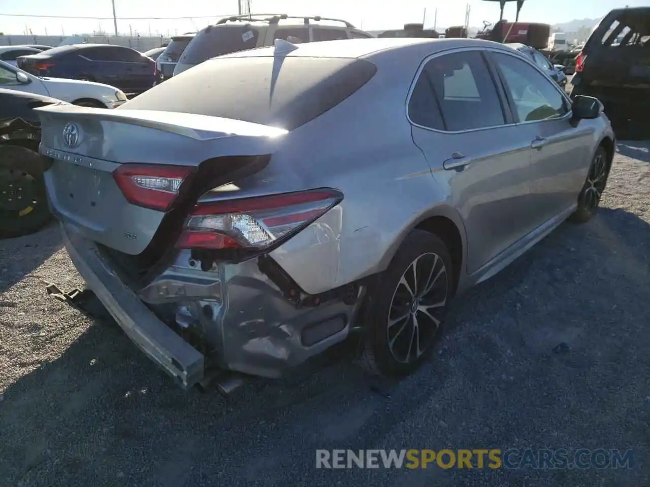 4 Photograph of a damaged car 4T1B11HK6KU251792 TOYOTA CAMRY 2019