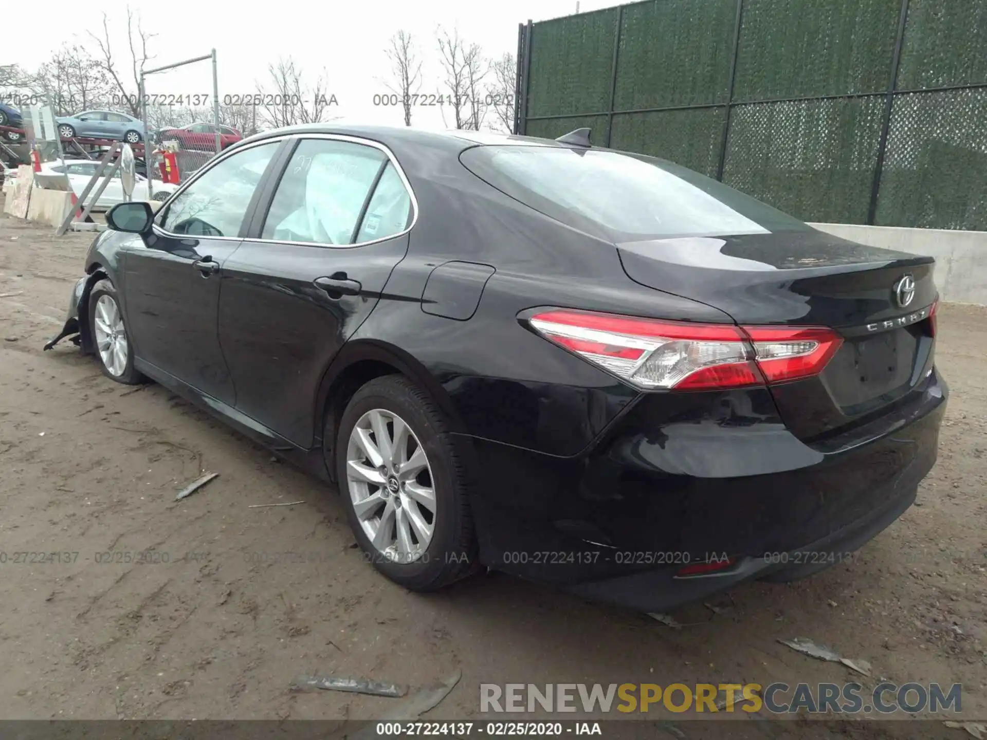 3 Photograph of a damaged car 4T1B11HK6KU251954 TOYOTA CAMRY 2019