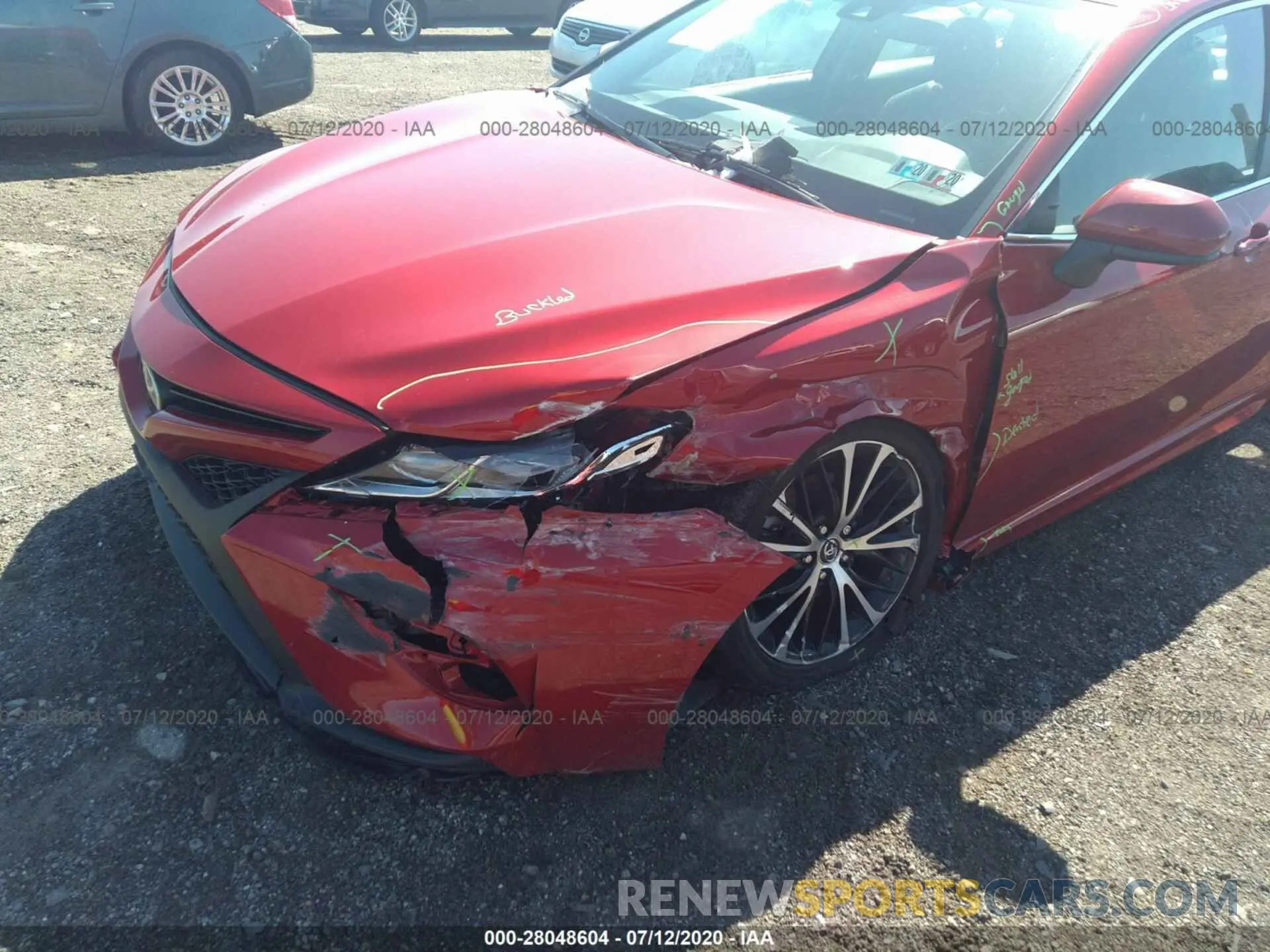 6 Photograph of a damaged car 4T1B11HK6KU252117 TOYOTA CAMRY 2019