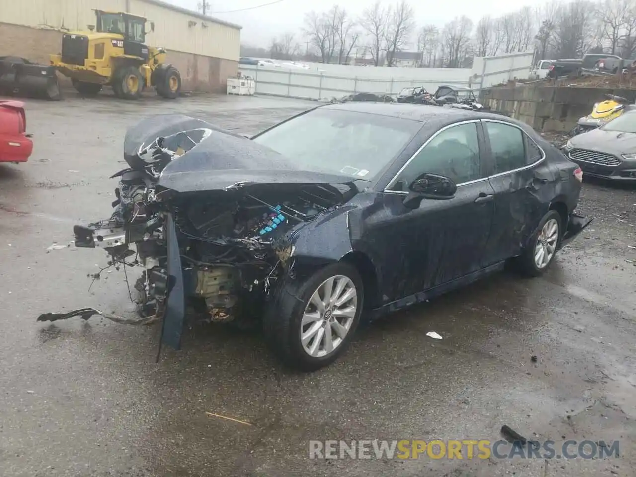 1 Photograph of a damaged car 4T1B11HK6KU253297 TOYOTA CAMRY 2019