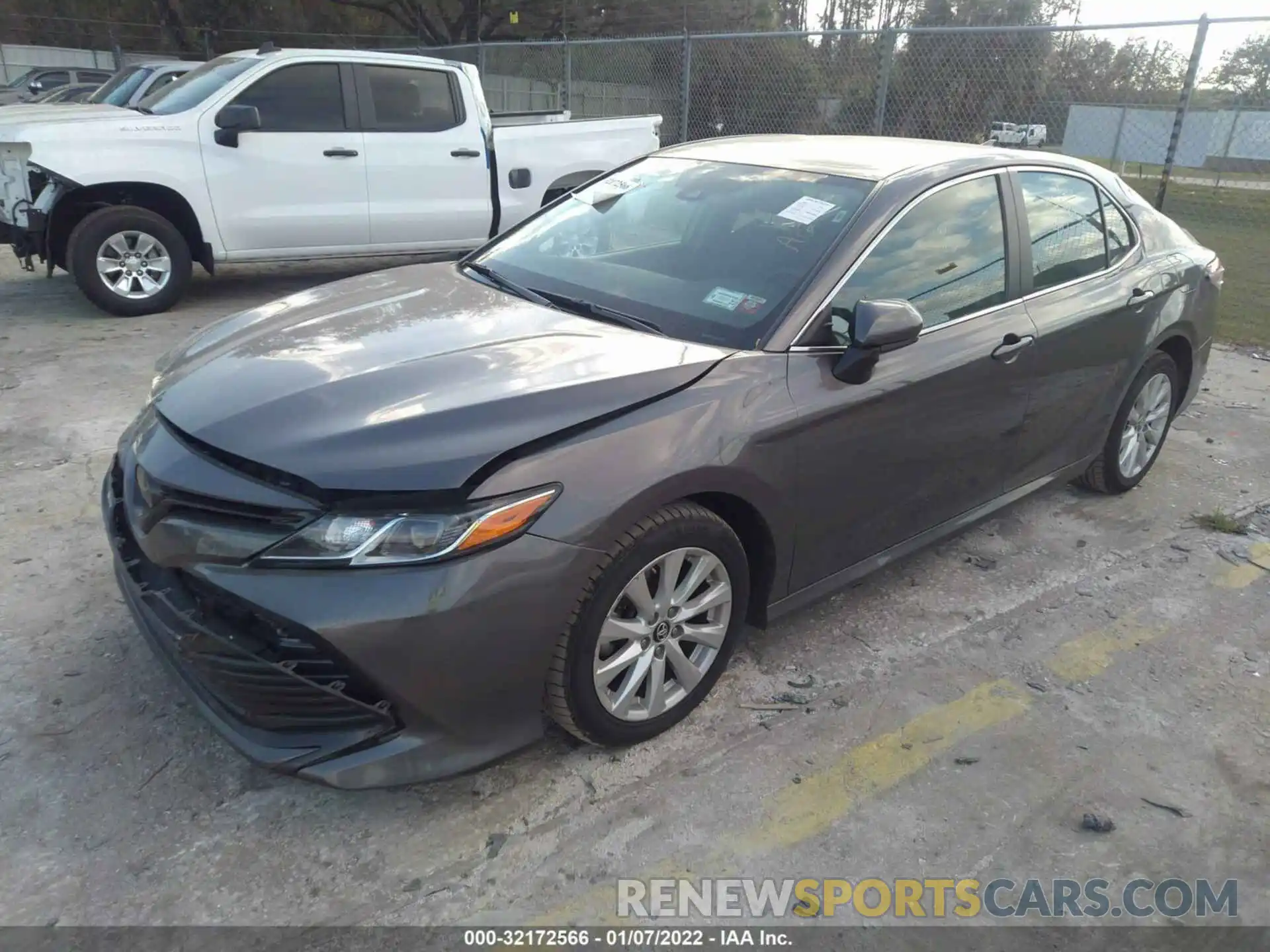 2 Photograph of a damaged car 4T1B11HK6KU257012 TOYOTA CAMRY 2019