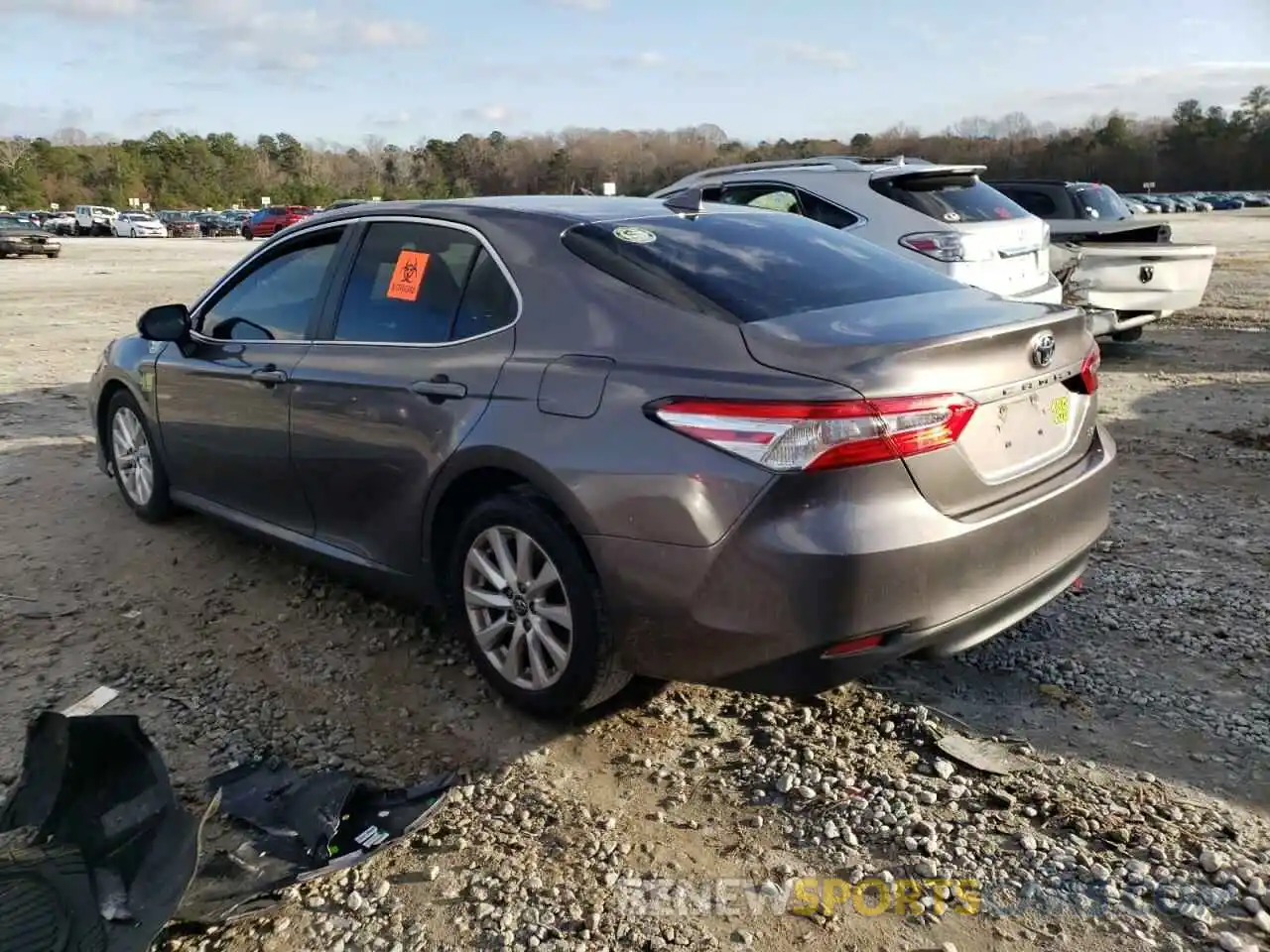 2 Photograph of a damaged car 4T1B11HK6KU258290 TOYOTA CAMRY 2019