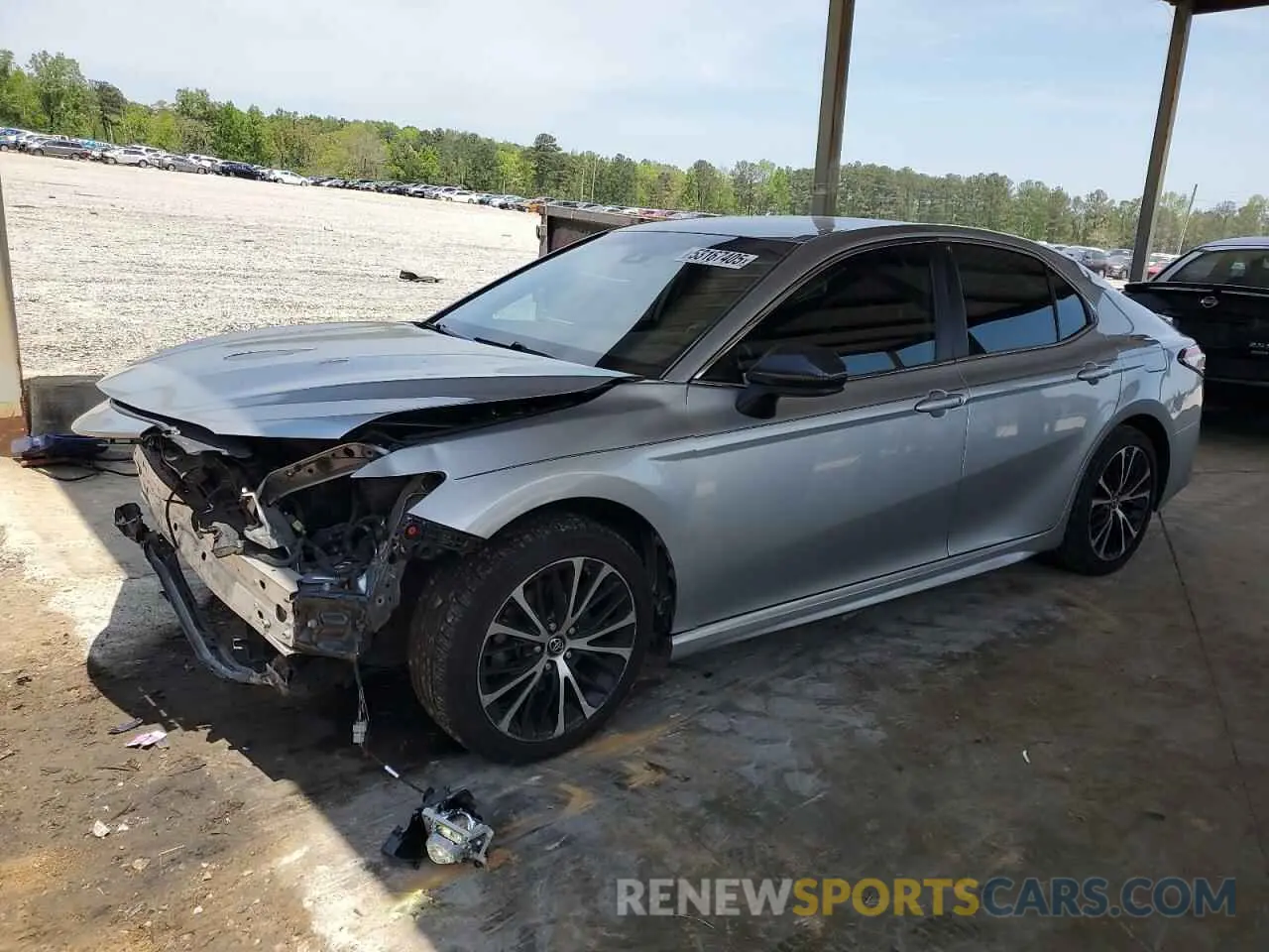 1 Photograph of a damaged car 4T1B11HK6KU258385 TOYOTA CAMRY 2019