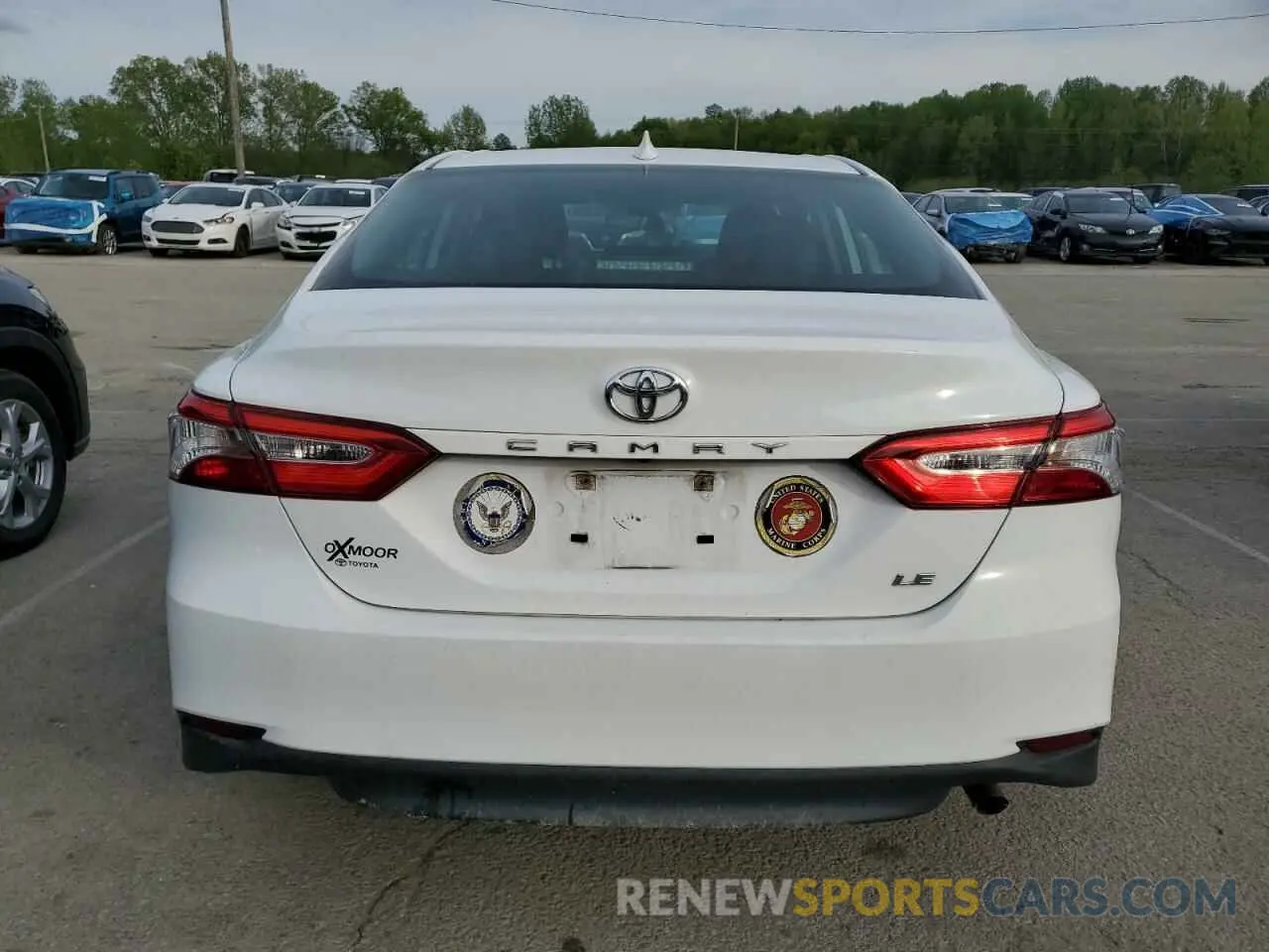 6 Photograph of a damaged car 4T1B11HK6KU258712 TOYOTA CAMRY 2019