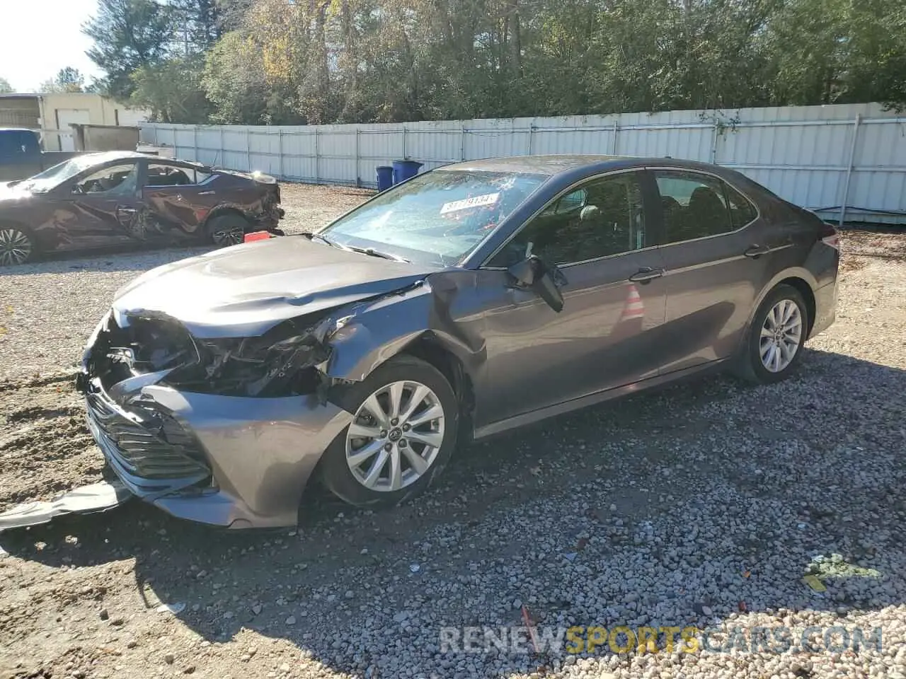 1 Photograph of a damaged car 4T1B11HK6KU261884 TOYOTA CAMRY 2019