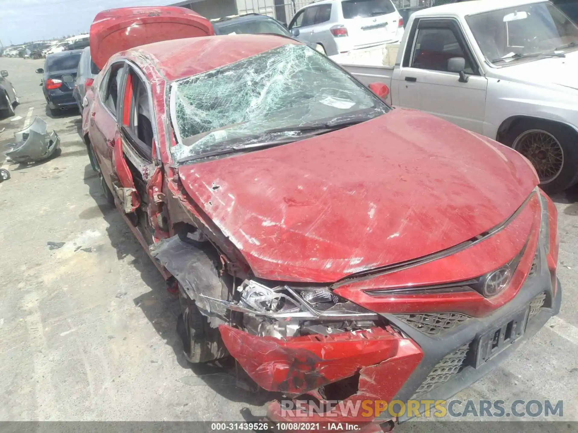 6 Photograph of a damaged car 4T1B11HK6KU265448 TOYOTA CAMRY 2019