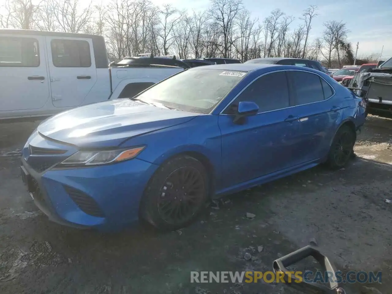 1 Photograph of a damaged car 4T1B11HK6KU271041 TOYOTA CAMRY 2019