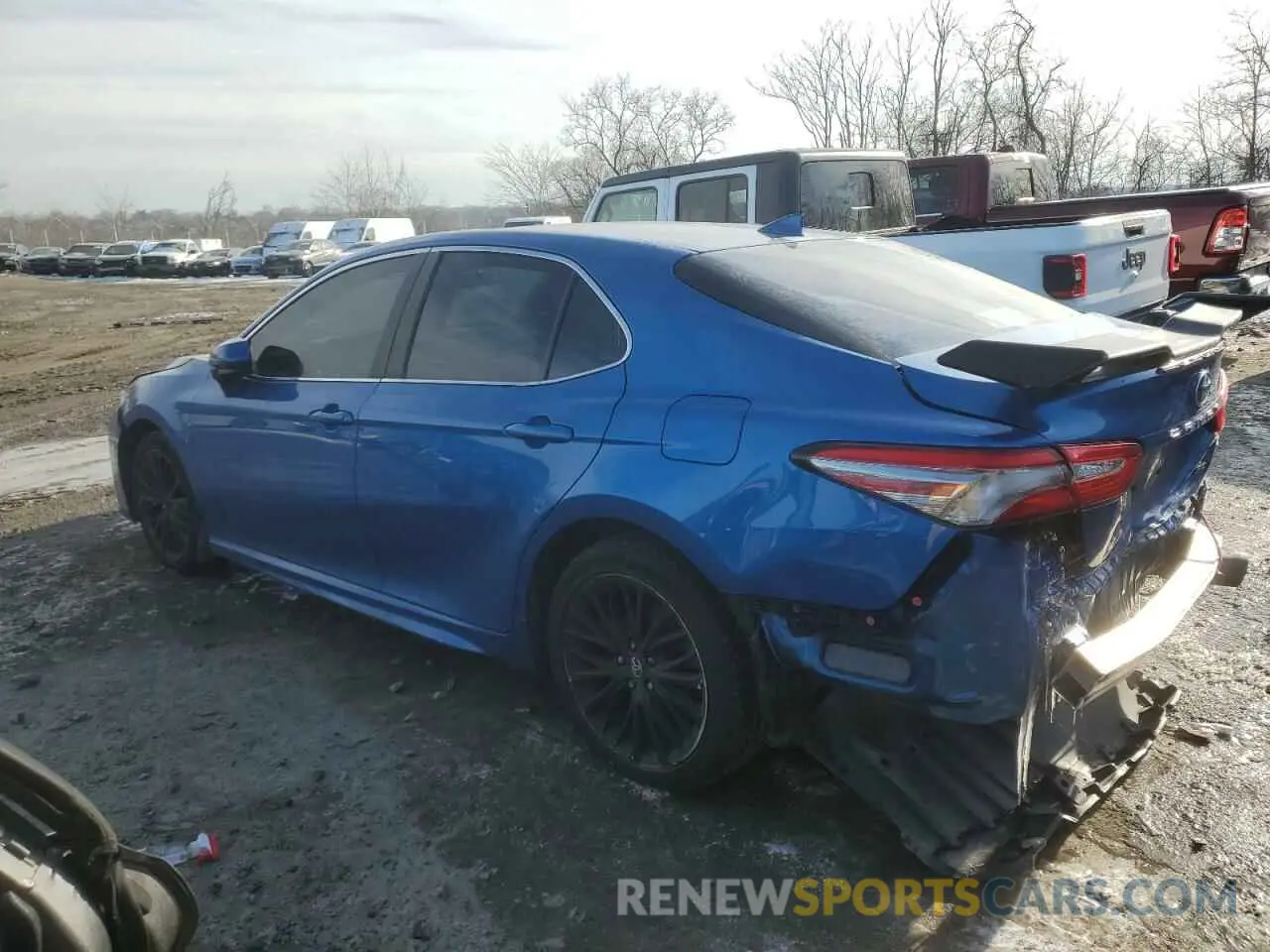 2 Photograph of a damaged car 4T1B11HK6KU271041 TOYOTA CAMRY 2019
