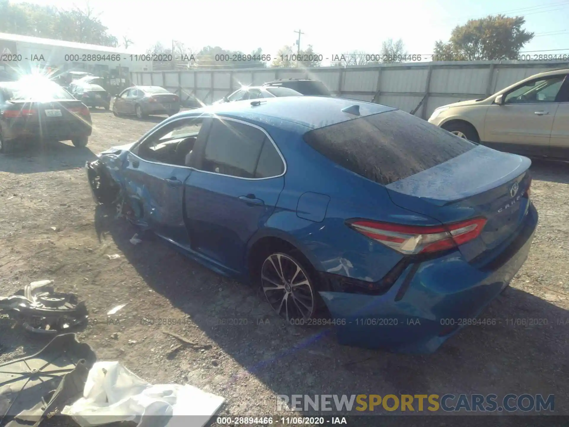 3 Photograph of a damaged car 4T1B11HK6KU275896 TOYOTA CAMRY 2019