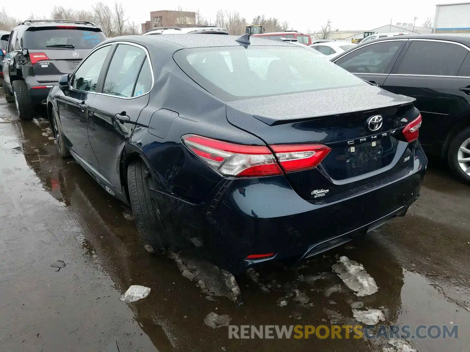 3 Photograph of a damaged car 4T1B11HK6KU277373 TOYOTA CAMRY 2019