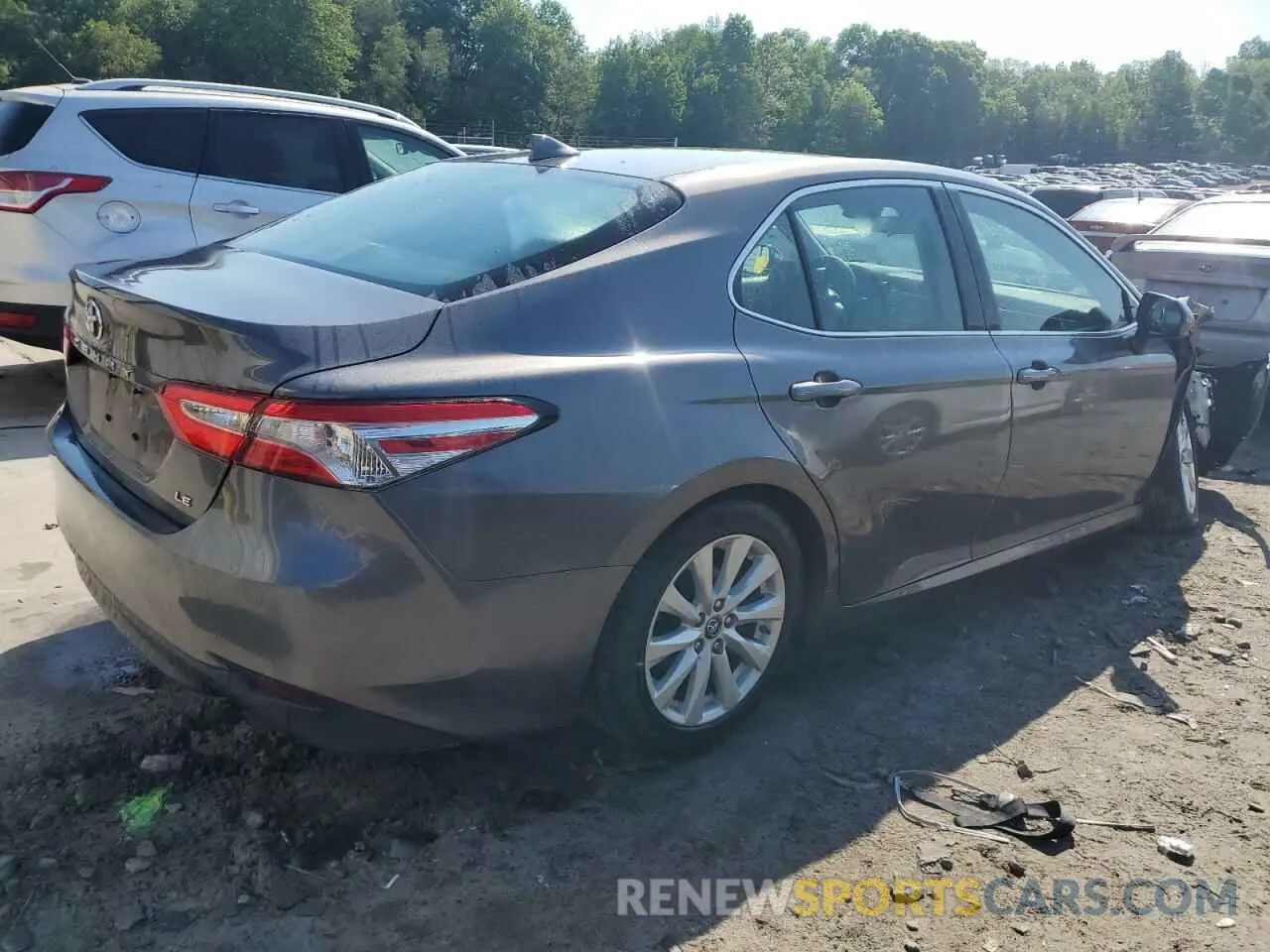 3 Photograph of a damaged car 4T1B11HK6KU284341 TOYOTA CAMRY 2019