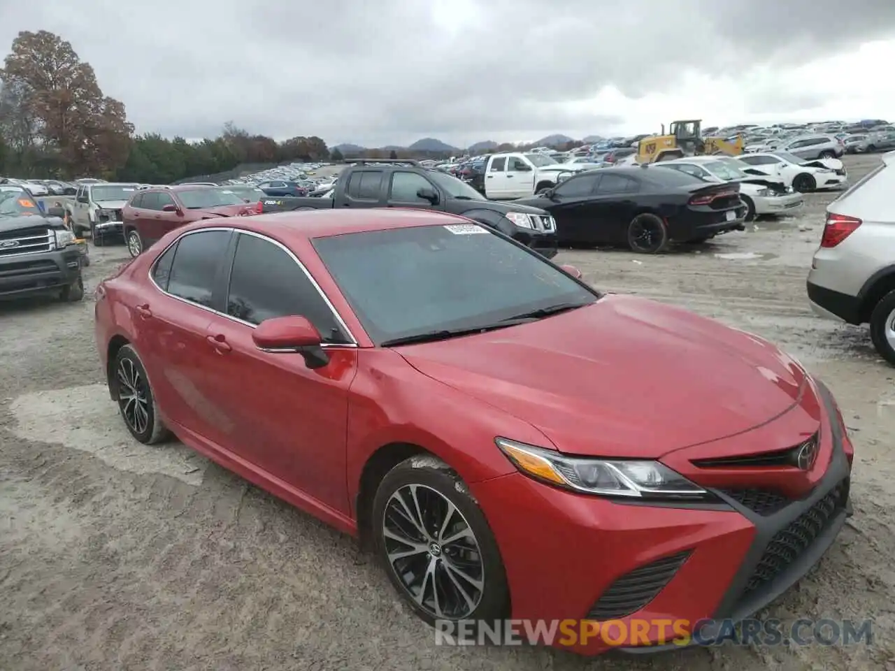 1 Photograph of a damaged car 4T1B11HK6KU284534 TOYOTA CAMRY 2019