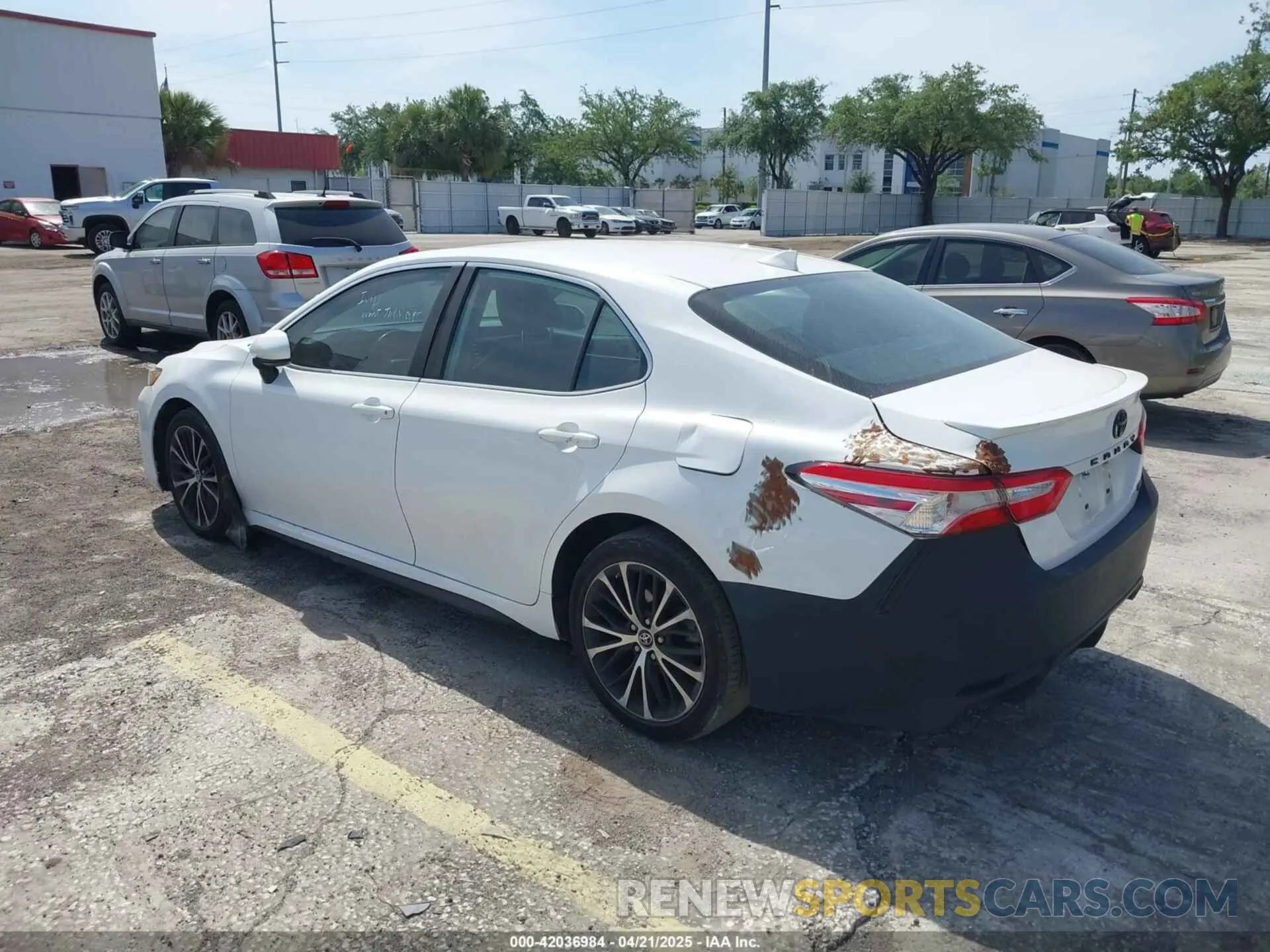 3 Photograph of a damaged car 4T1B11HK6KU288602 TOYOTA CAMRY 2019