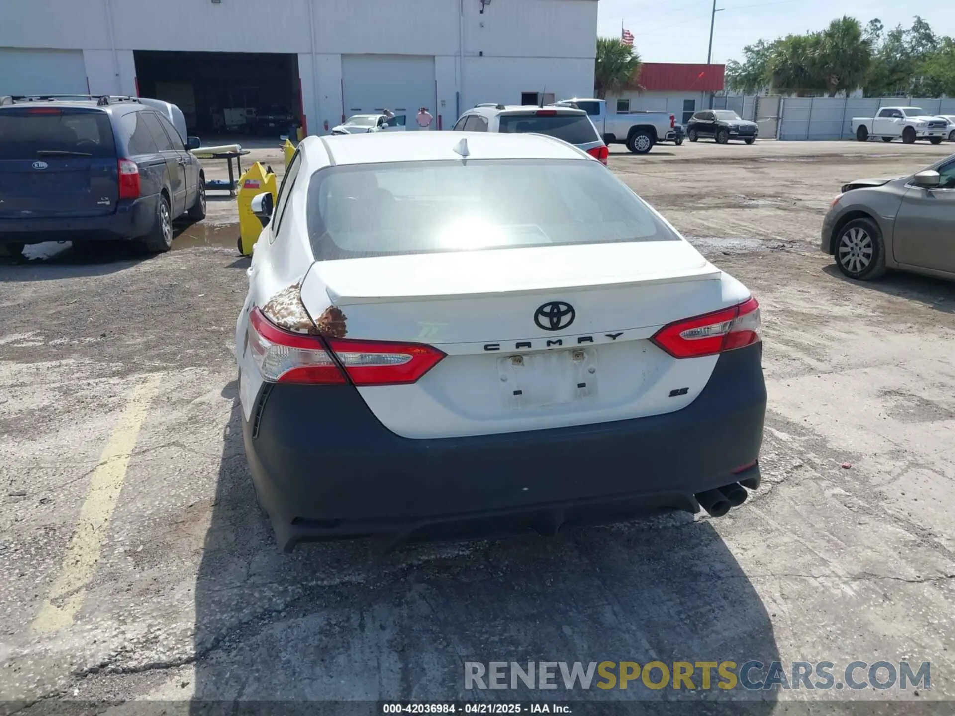 6 Photograph of a damaged car 4T1B11HK6KU288602 TOYOTA CAMRY 2019