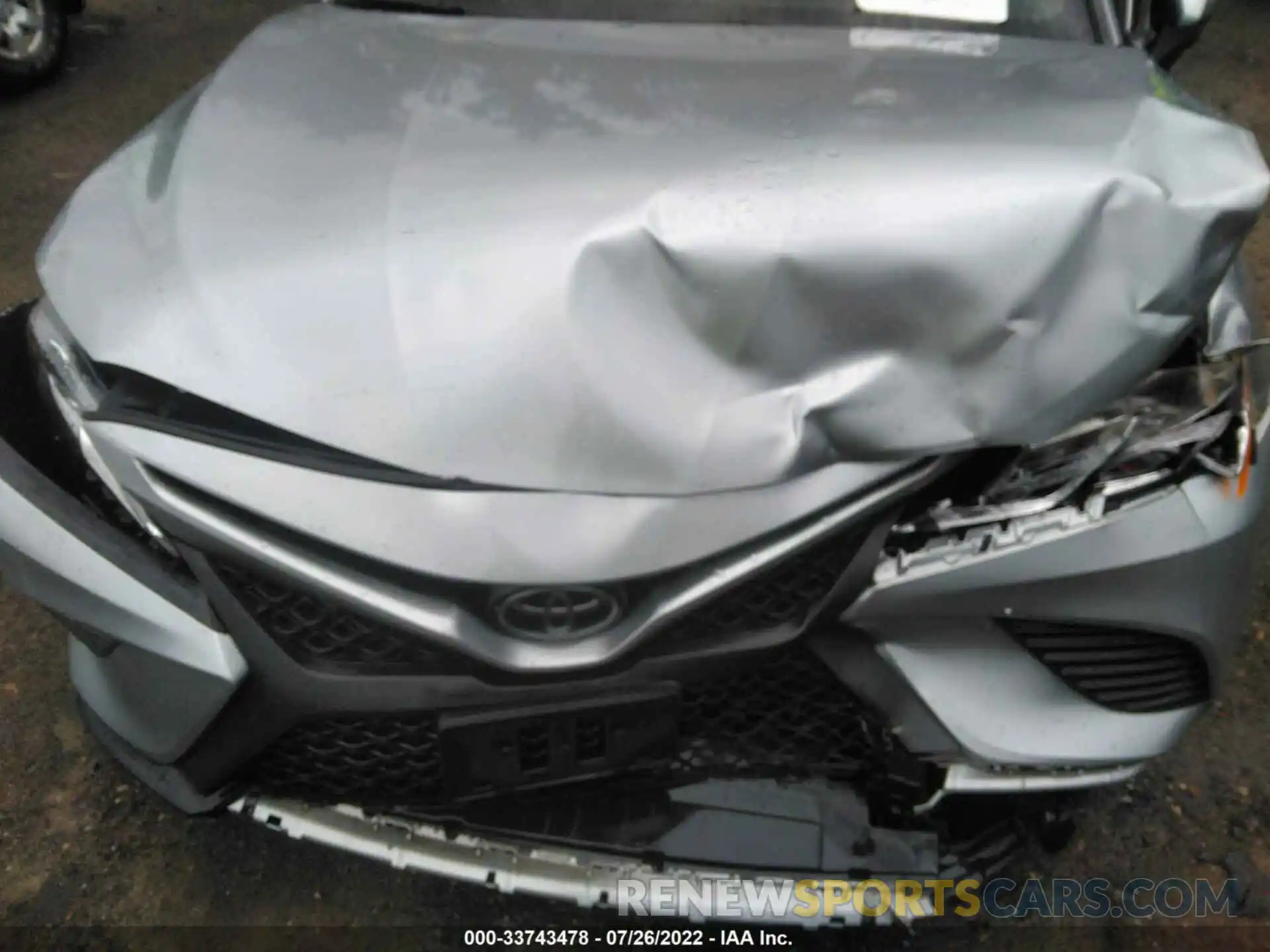 10 Photograph of a damaged car 4T1B11HK6KU295081 TOYOTA CAMRY 2019