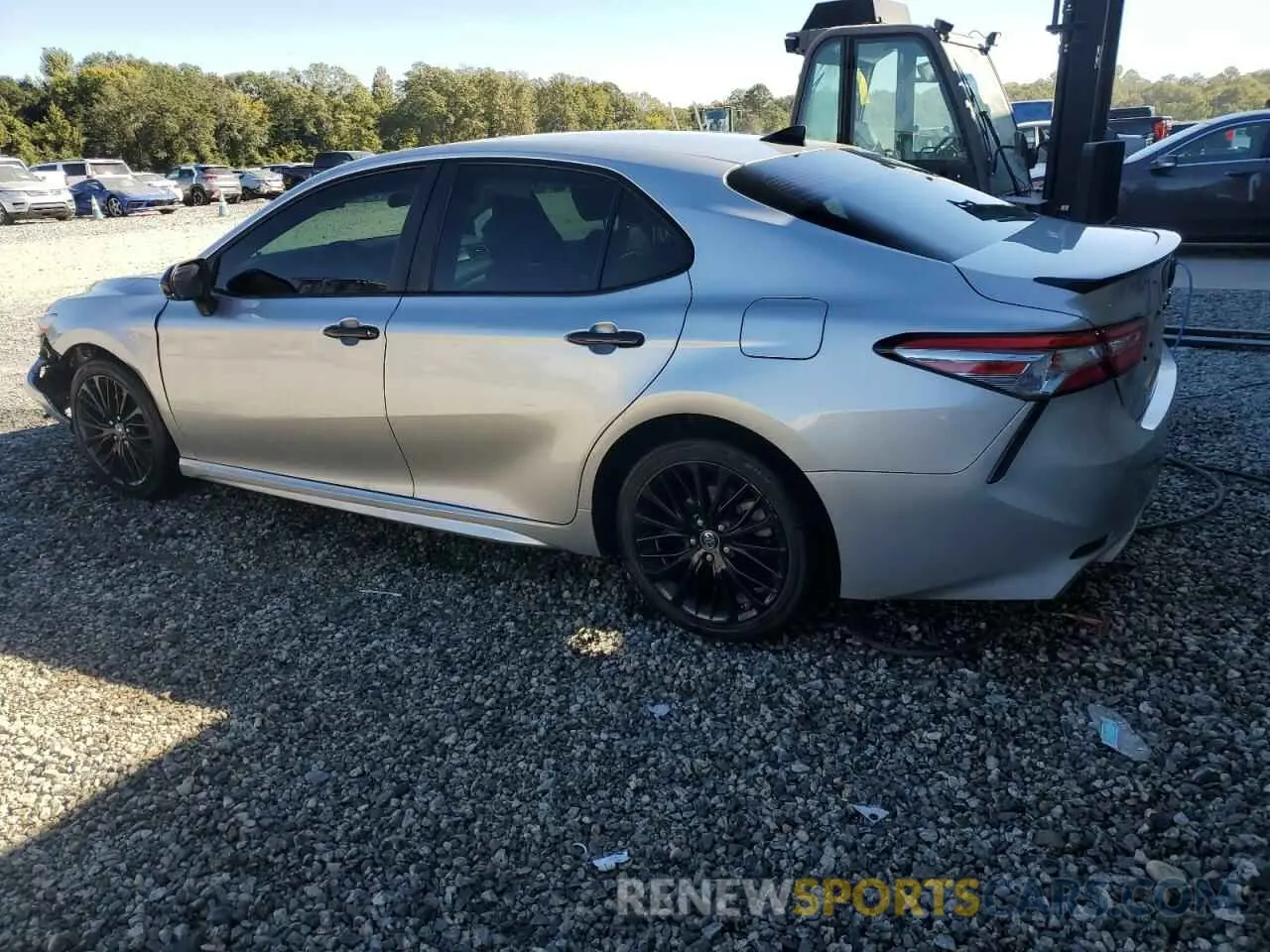 2 Photograph of a damaged car 4T1B11HK6KU297199 TOYOTA CAMRY 2019