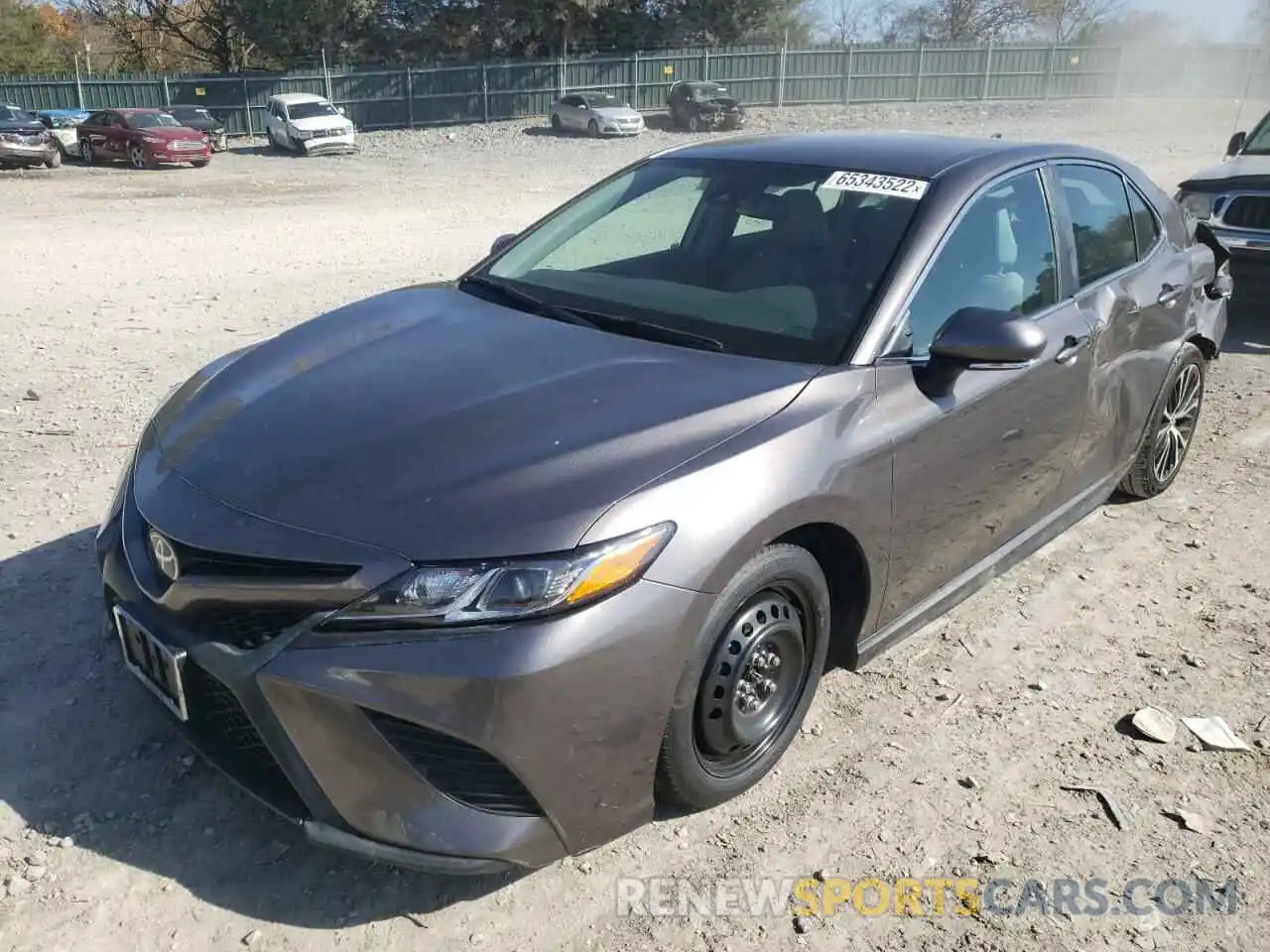 2 Photograph of a damaged car 4T1B11HK6KU680012 TOYOTA CAMRY 2019