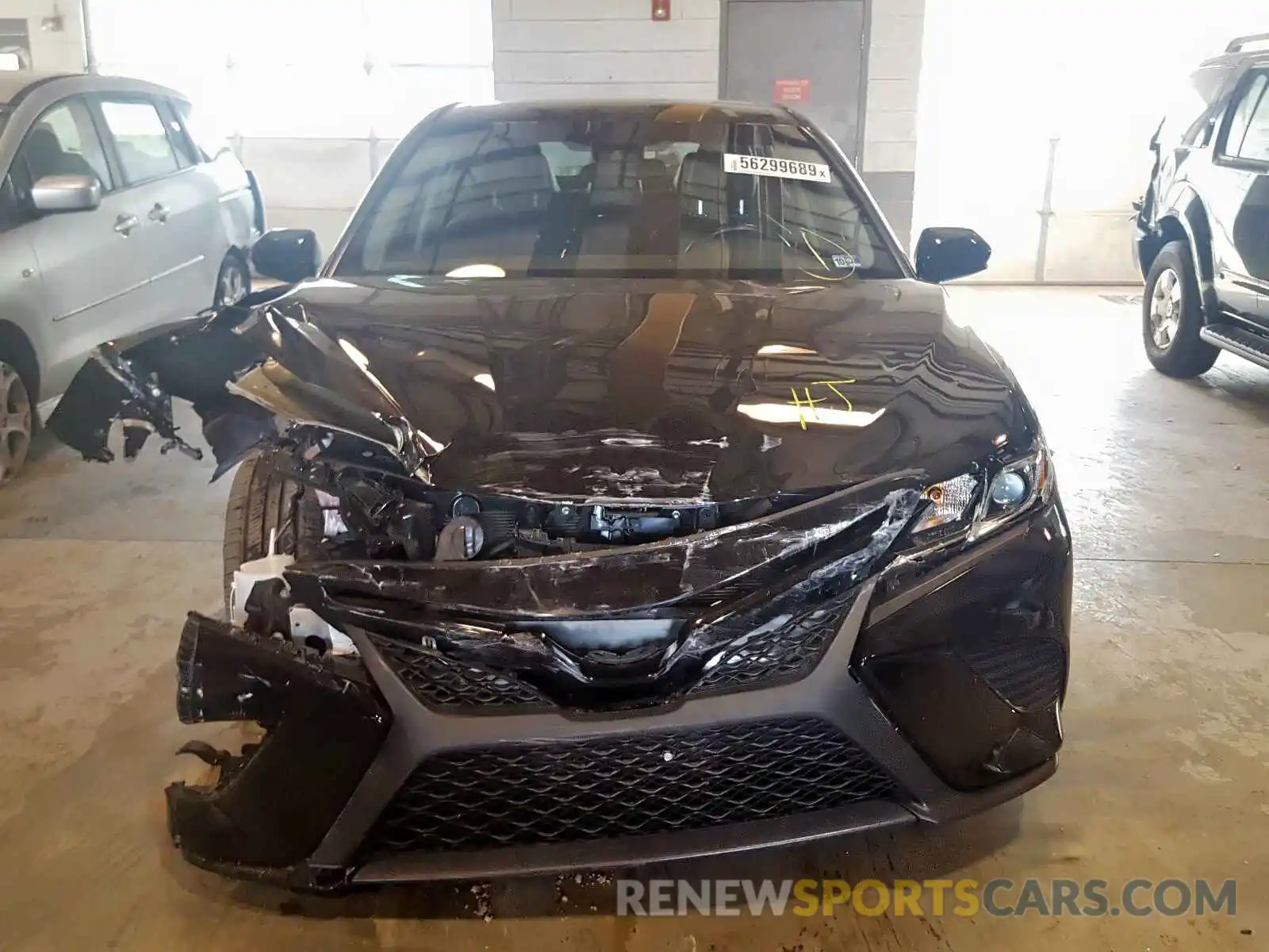 7 Photograph of a damaged car 4T1B11HK6KU681709 TOYOTA CAMRY 2019